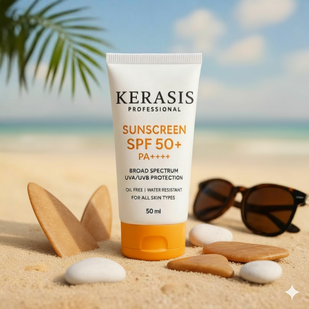 Kerasis Professional Sunscreen SPF 50+ PA++++ - Ultimate Broad Spectrum Protection