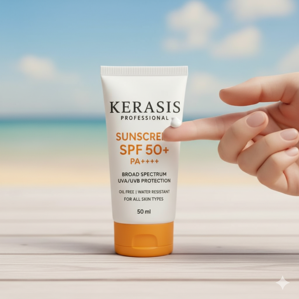 Kerasis Professional Sunscreen SPF 50+ PA++++ - Ultimate Broad Spectrum Protection