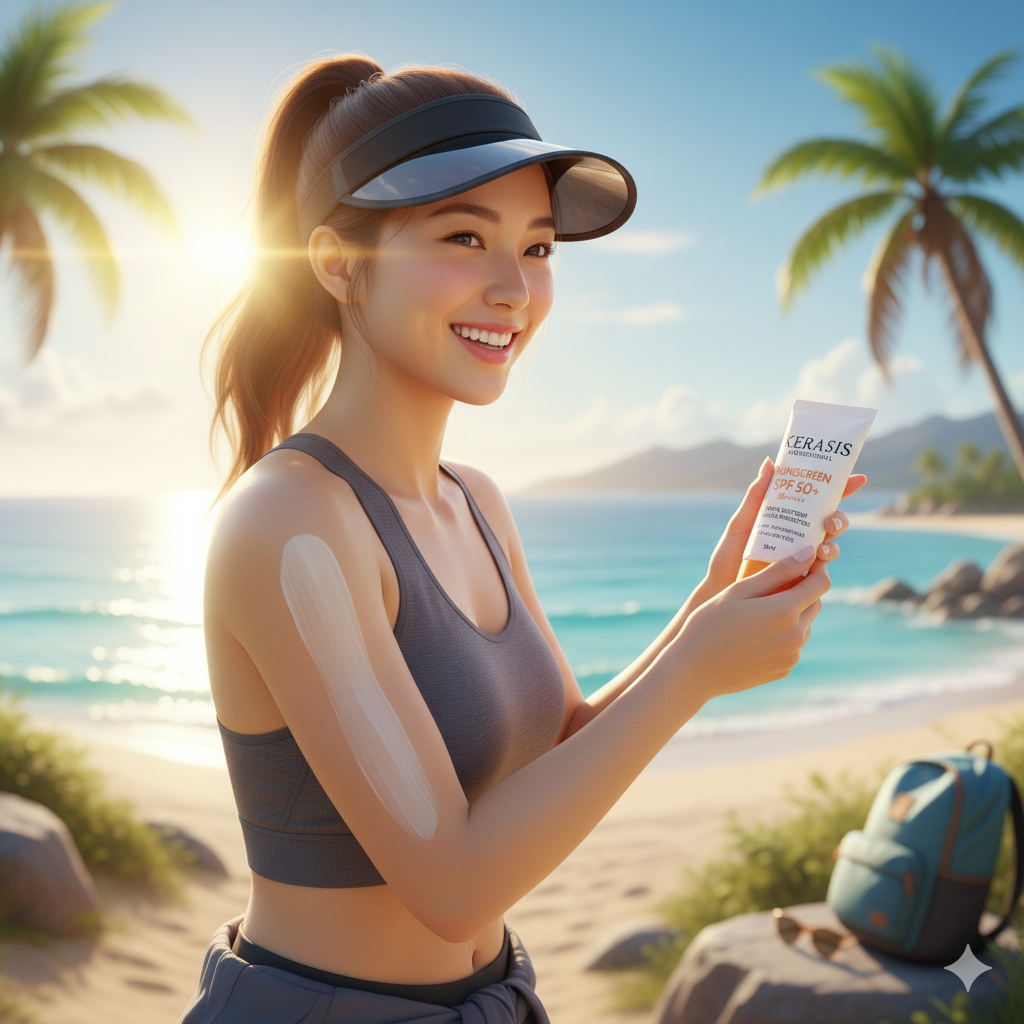 Kerasis Professional Sunscreen SPF 50+ PA++++ - Ultimate Broad Spectrum Protection