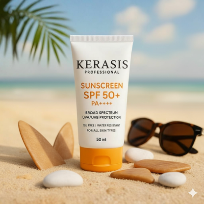 Kerasis Professional Sunscreen SPF 50+ PA++++ - Ultimate Broad Spectrum Protection