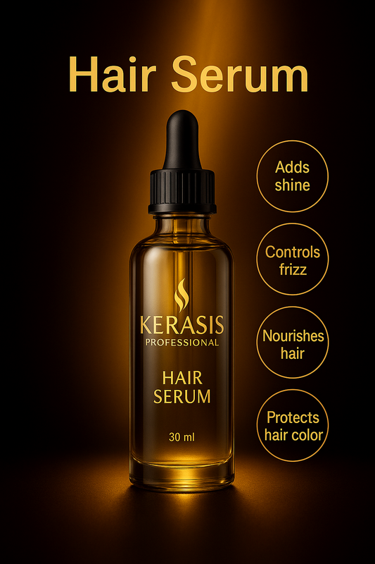 Kerasis Professional Hair Serum – Premium Glass Bottle – 30ml