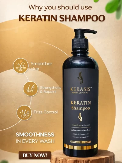 Keratin Shampoo – Smoothening + Keratin