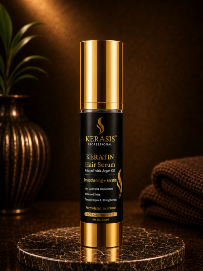 Keratin Hair Serum – Infused With Argan Oil, 50ml