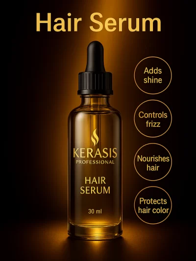 Hair Serum – Premium Glass Bottle