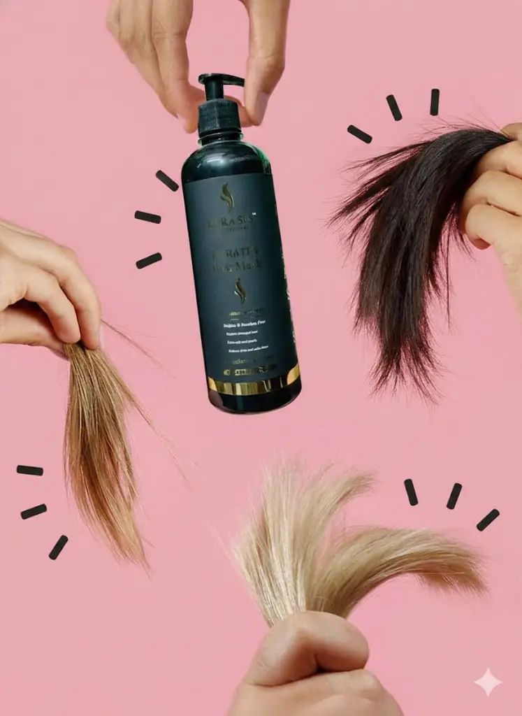 Keratin Hair Mask – Smoothening + Keratin - Image 4