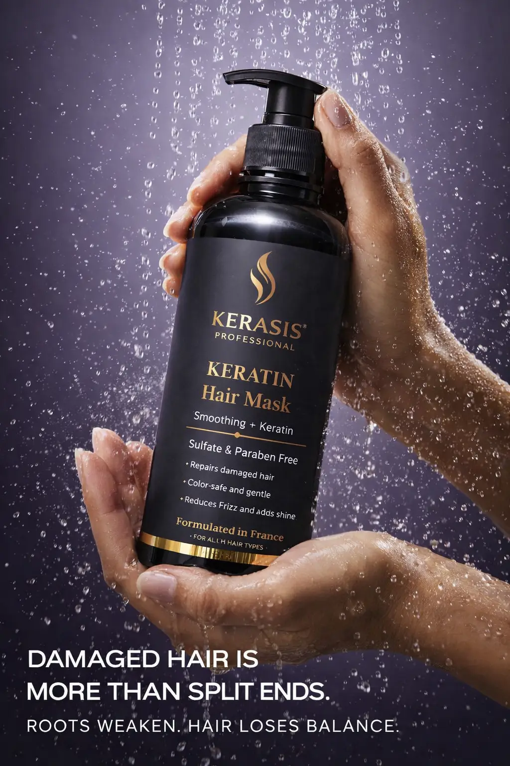 Keratin Hair Mask – Smoothening + Keratin - Image 3