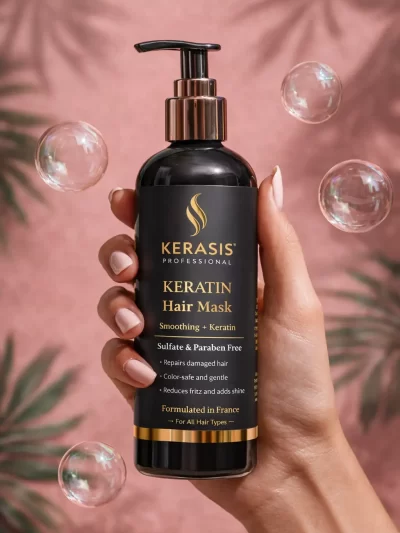 Keratin Hair Mask – Smoothening + Keratin