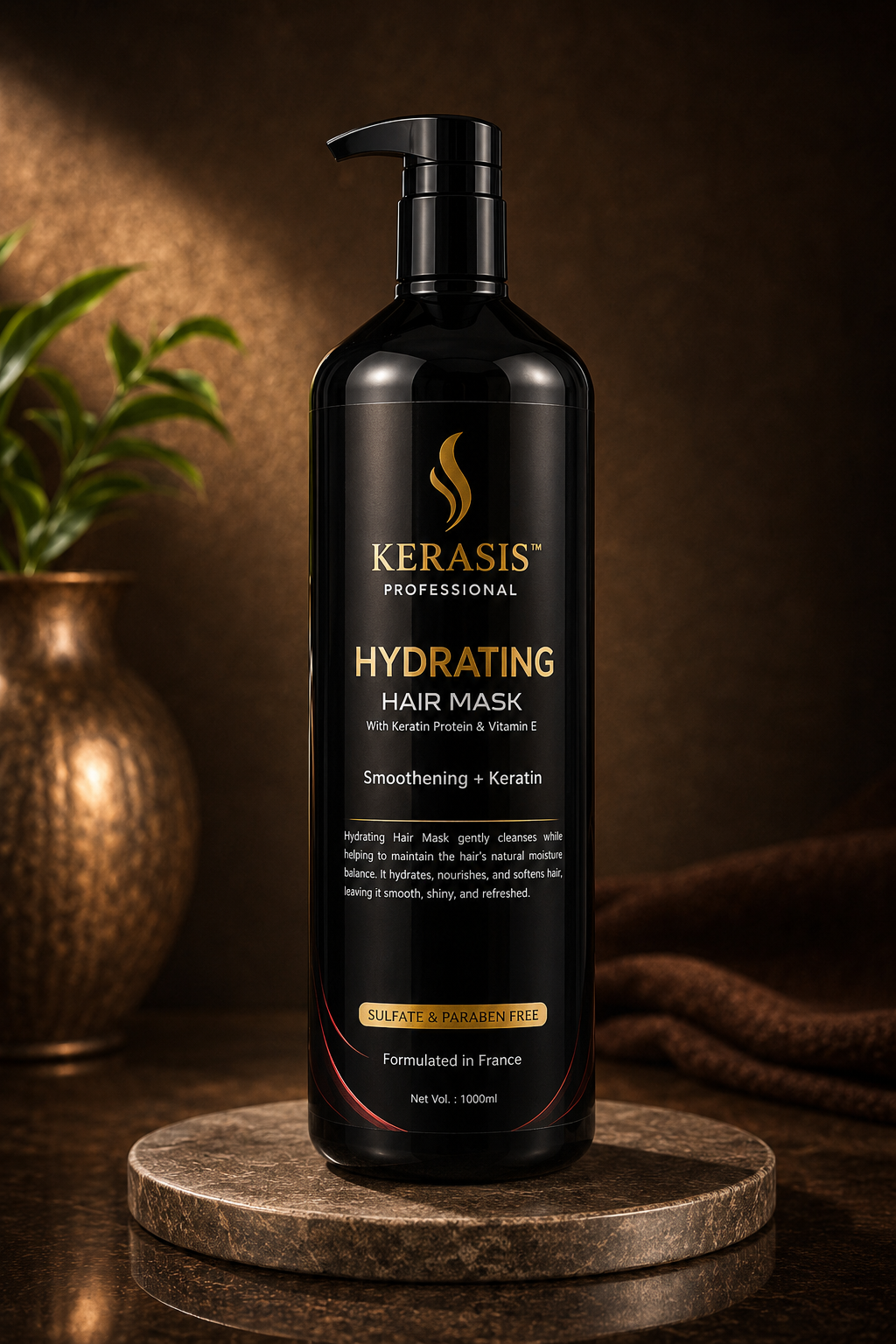 Kerasis Hydrating Hair Mask, 1000ml